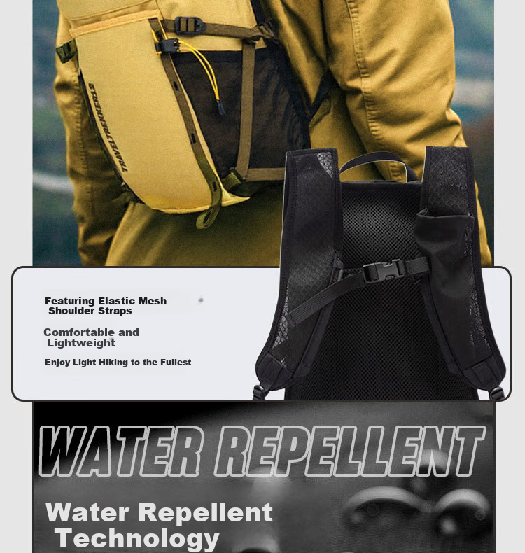 Anta × National Geographic [Wang Yibo Edition] TT12 Outdoor Baichuan Backpack Double Shoulder Travel Hiking Bag 6