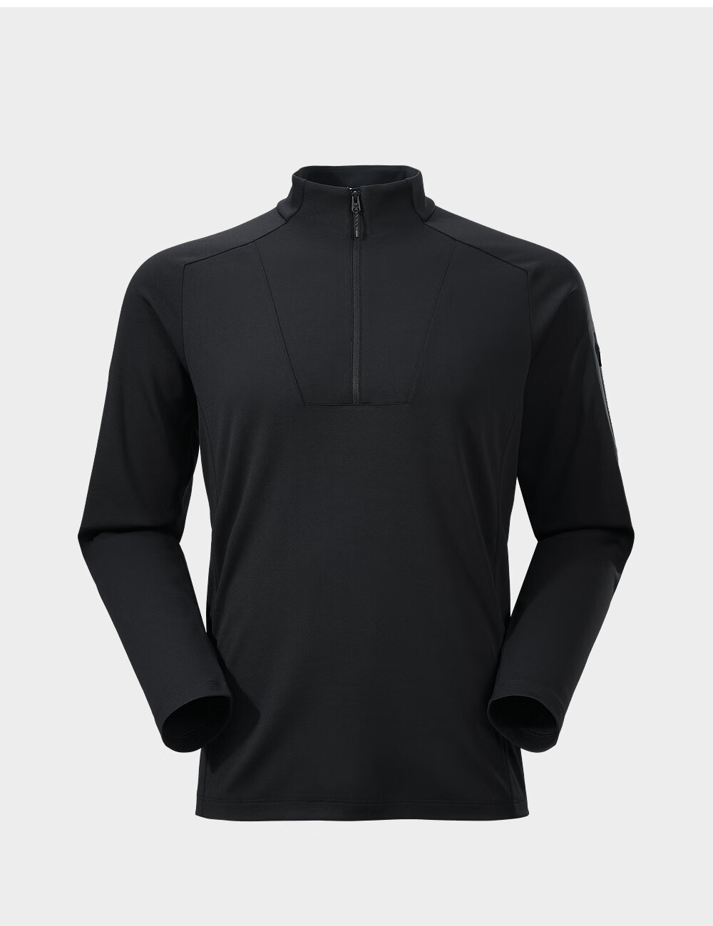 KAILAS Semi-Open Functional T-Shirt for Men, Spring And Summer Outdoor Hiking Sports Breathable Quick-Dry Long Sleeve 3