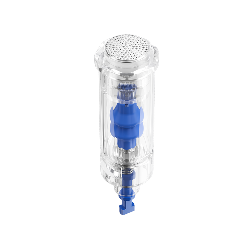KDAY Blue Microneedle Round Crystal Needle for Skin Beauty Device Face Beauty Instrument Round Crystal Needle