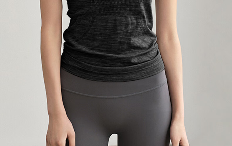 Free Style Women's Summer Sports Short Sleeve Quick-Dry Slim Fit Running Yoga Pilates Training Fitness T-Shirt 13