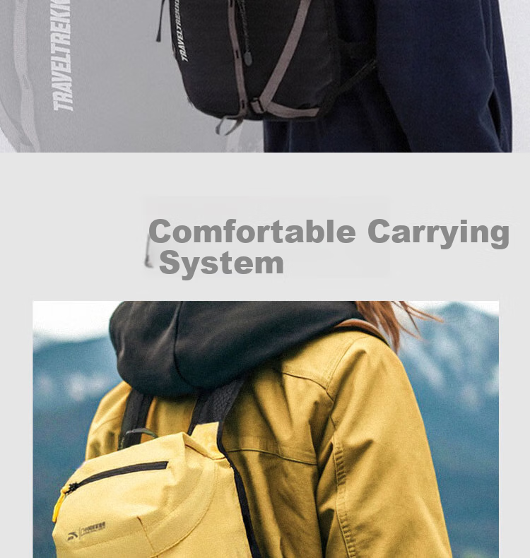 Anta × National Geographic [Wang Yibo Edition] TT12 Outdoor Baichuan Backpack Double Shoulder Travel Hiking Bag 5