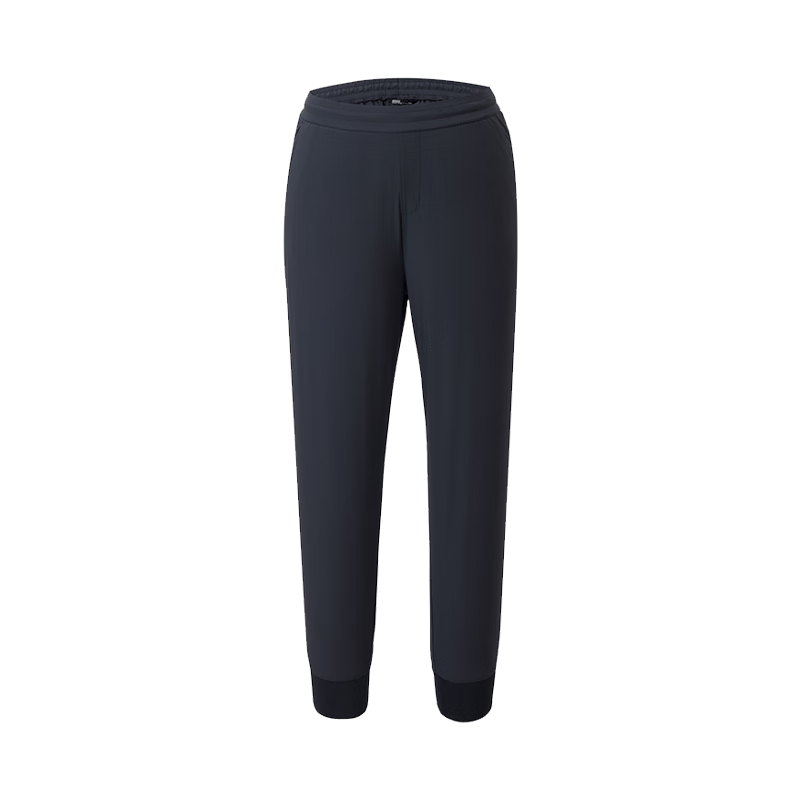 JD Jingzao Outdoor Leisure Spring Ultra-Light Breathable Quick-Dry Pants for Men, Sun-Protective Stretch Long Pants, Black, 2XL