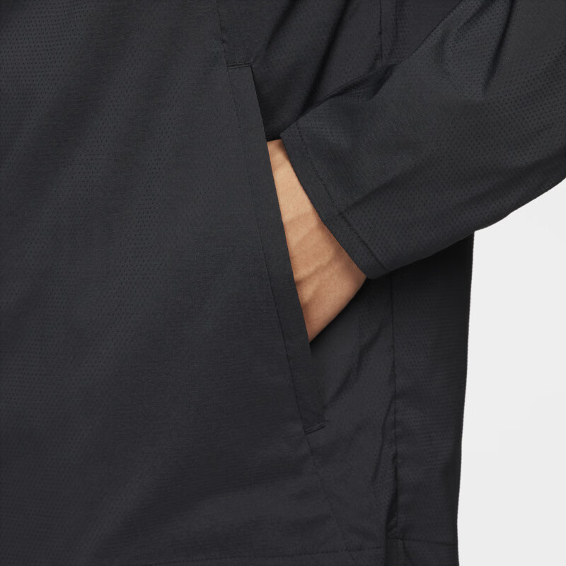 NIKE Slim-Fit Stand Collar Women's Long-Sleeve Jacket, Sporty Casual IB1999-010 Black L 5