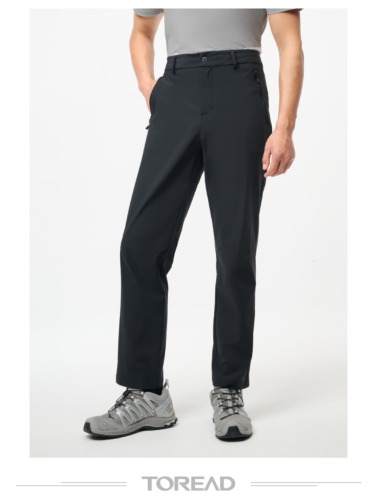 TOREAD Functional Pants for Men, Spring And Summer Outdoor Elastic Breathable Quick-Dry Trousers, Casual Hiking And Mountaineering Pants TAMMEN81823 5