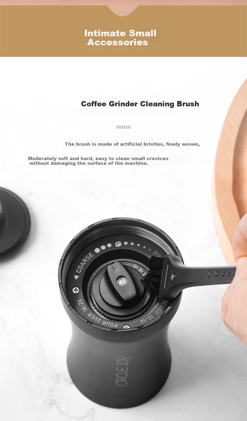 Circle Joy Pour-Over Coffee Maker Gift Set, Hand Grinder Coffee Machine, Hand-Crank Coffee Bean Grinder, Manual Pour-Over Coffee Maker Set 16