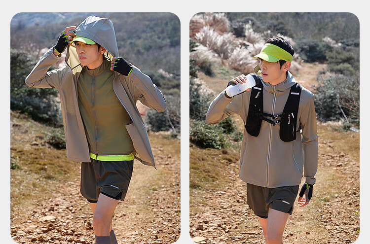 Bosideng Summer Casual Sports Original Yarn Sun Protection Jacket for Men UPF100+ UV Protection Loose Travel Coat 29