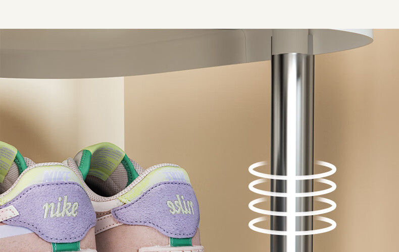 Jinlongxing Multi-Tier Shoe Rack for Entryway, Compact Stainless Steel Shoe Storage Organizer for Home, Rental Apartments And Dormitories 6