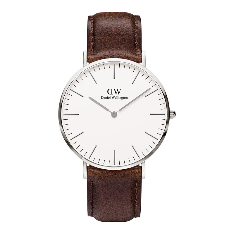 Daniel Wellington Ultra-Thin Fashionable DW Watch for Men, European Christmas Gift for Boyfriend, 0209DW
