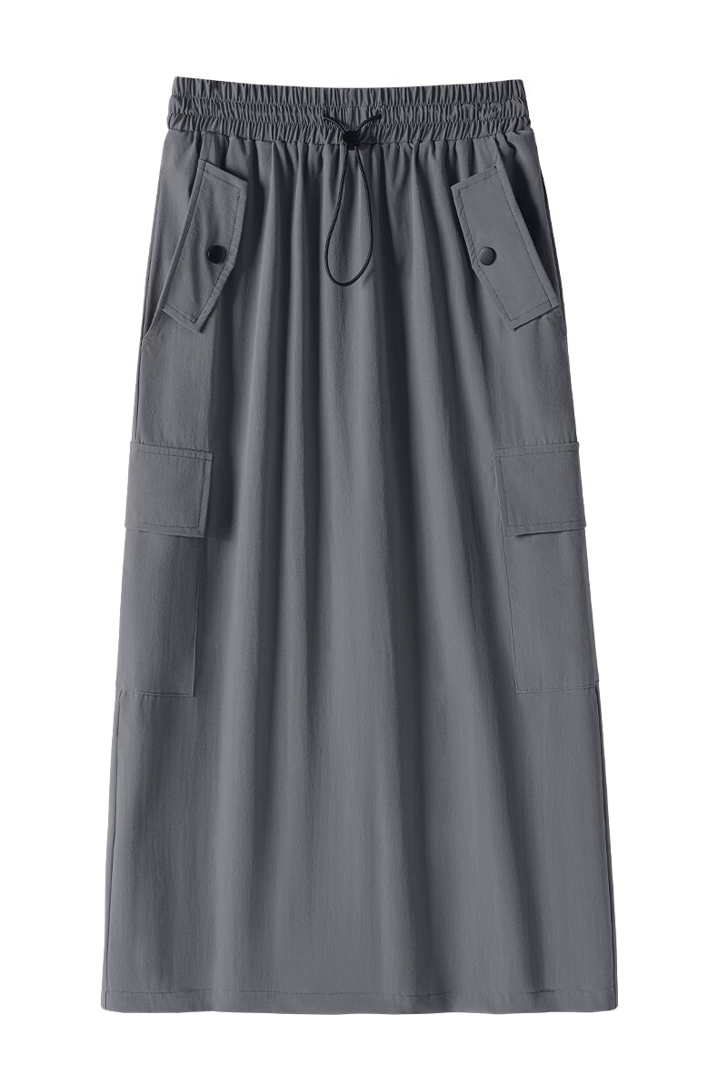 Baleno S&K Series Long Cargo Skirt for Women 2026 Summer New High-Waist Slimming Comfortable Skirt 17