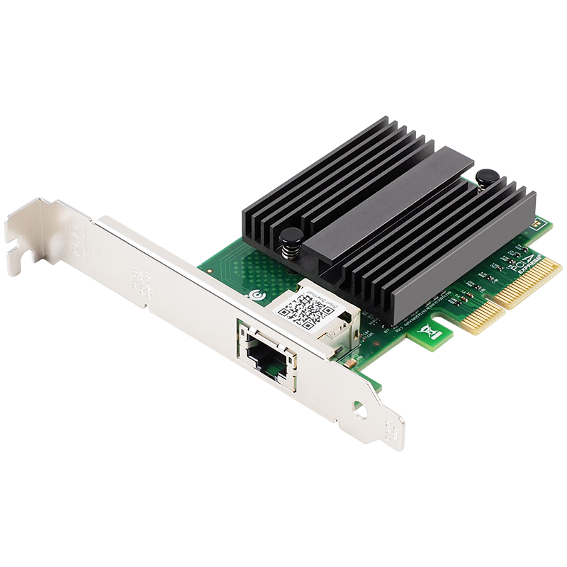 FLYBISH NA113-T1 PCIe x4 10G/5G/2.5G/1G Adaptive AQC113 Single-Port Gaming Network Card Synology NAS Network Card