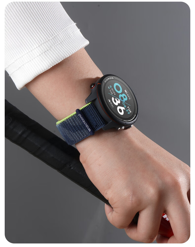 Watchbond [Over 500,000 Sold] Compatible with Huawei Watch PACE4/3/GT6/GT5/GT6Pro Watch Band Nylon Watch5 Strap GT4 Velcro 4pro Sports Wristband 15