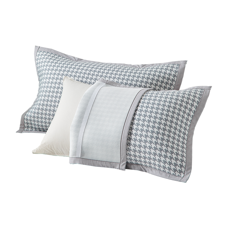 Bamboo 100 Bamboo Fiber Cooling Mat Pillowcase Breathable Refreshing Cooling Non-Slip Pillowcase Adult Pillow Cover Pair Gray