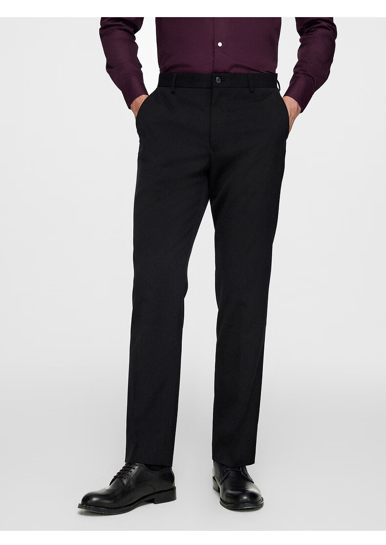 G2000 [Soft to The Touch/Same As in Mall] Men's All-Season Wear Comfortable Business Commute Dress Pants 3