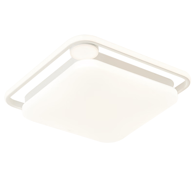 NVC Ceiling Light, Living Room Main Light, Smart LED Lighting, Nordic Modern Full Spectrum Zhimo Pro Square Light