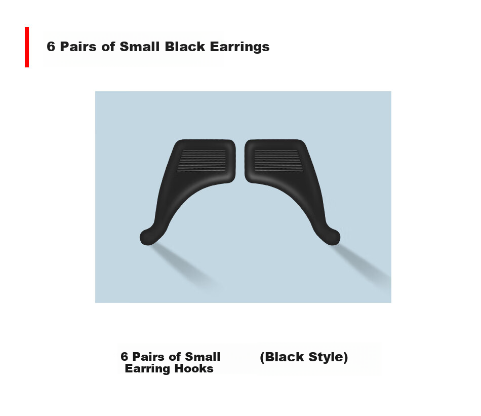 DRATRA Glasses Anti-Slip Ear Hooks, Silicone Anti-Slip Cord, Fixed Temple Arms, Anti-Drop Device for Running, Sports And Games 8