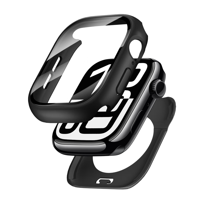 BHO [Compatible with S11/S10] All-In Protective Case And Screen Film for Apple Watch S11/S10, Full Protection Cover for IWatch S11/S10