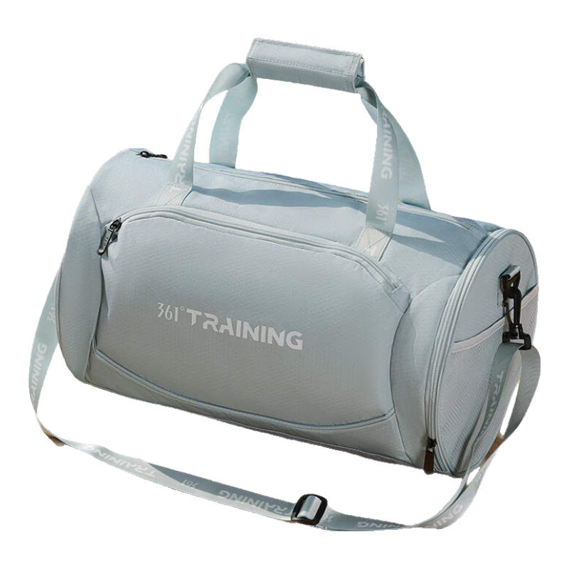 361° Swimming Bag, Beach Storage Waterproof Bag, Handbag for Men And Women, Dry-Wet Separation Swimming Training Bag - Smog Blue