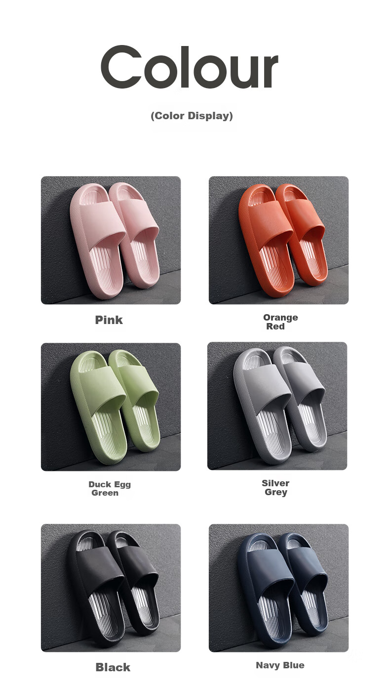 GUOLUOFEI Men's Slippers, Summer Outdoor Wear, Comfortable Feel, Non-Slip, Height-Increasing Thick Sole, Women's Sandals, Duck Egg Green, Size 36-37 6