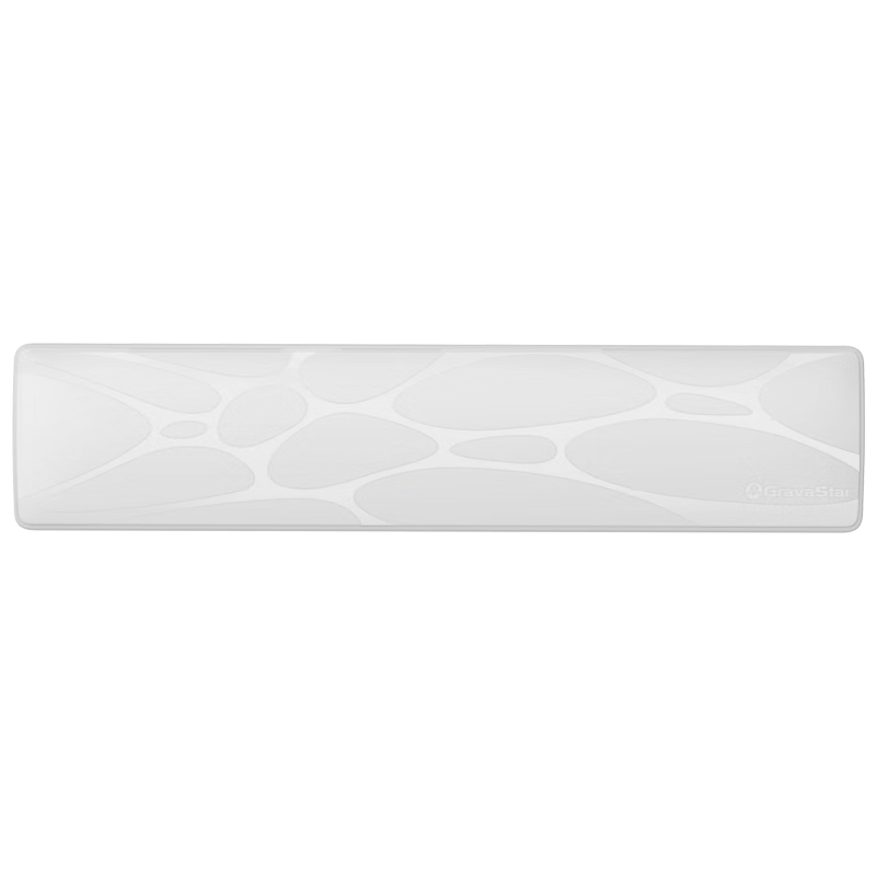 GravaStar Keyboard Accessory, White Keyboard Handrest, Free Gift