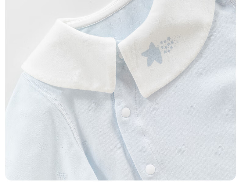 Huanxixiaoxiong Baby Romper Newborn Full Moon Outfit Baby Early Autumn Thin Breathable Long Sleeve One-piece Crawling Suit 19