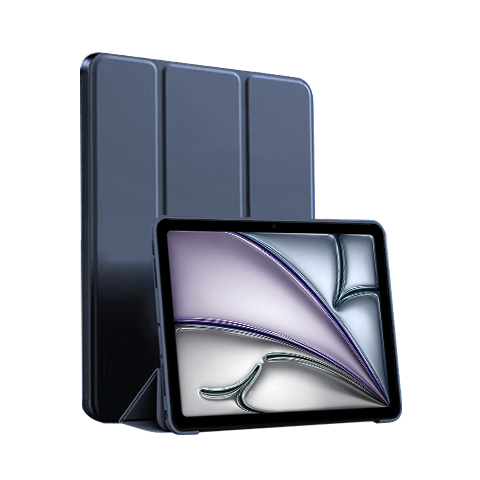 ALittleFlower [Over 100,000 Sold Online] Protective Case for Apple IPad Air 8/7/6 M4/M3, Compatible with 11-Inch IPad Air 8/7 Tablet, 2026 Models, Deep Blue Color