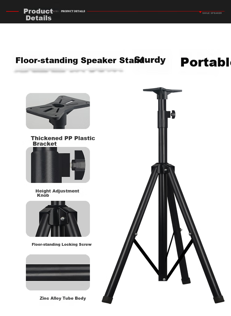 SHILE 408 Wall-Mounted Speaker Bracket, 180-Degree Rotation Left And Right, 30-Degree Adjustment Up And Down (Excluding Wall-Mounting Expansion Screws) 2