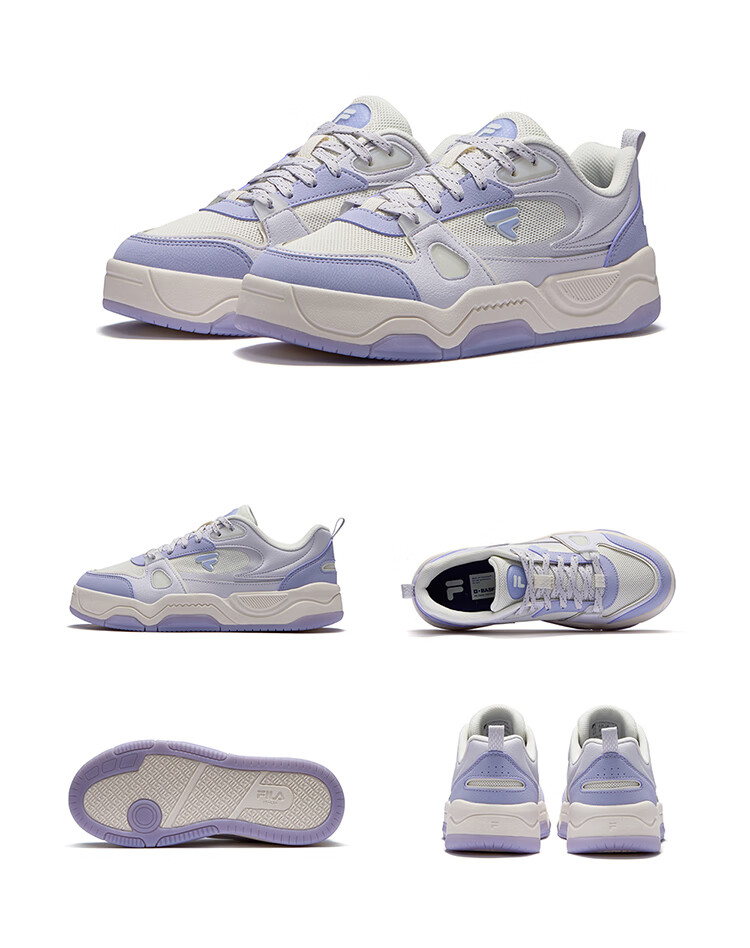 FILA FUSION Women's Sneakers 2026 Spring Sports Shoes BANK III Casual Comfortable Versatile 22