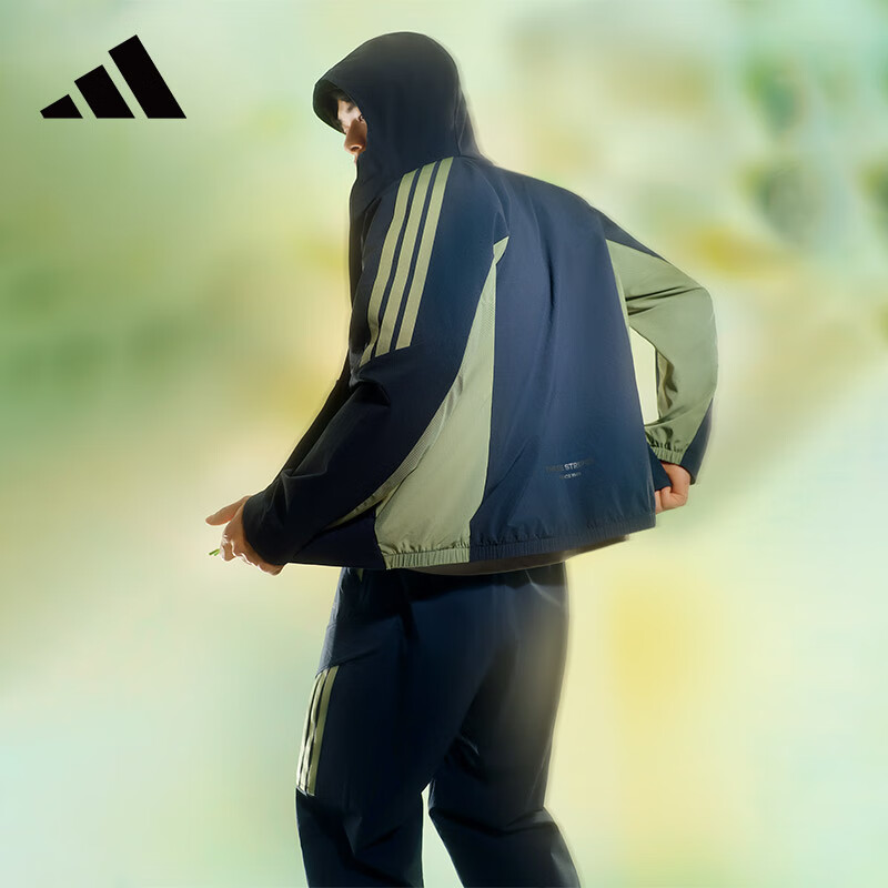 Adidas Unisex Woven Jacket, Sweatshirt, Windproof Trendy Coat KB8509 M