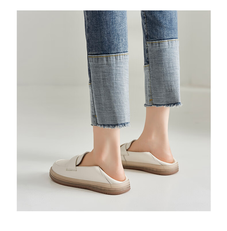 ZHR Women's Loafers, 2026 New Spring And Autumn Style, Comfortable Thick-Soled Work Shoes, Soft Sole, Non-Fatiguing Leather Shoes for Wome 16