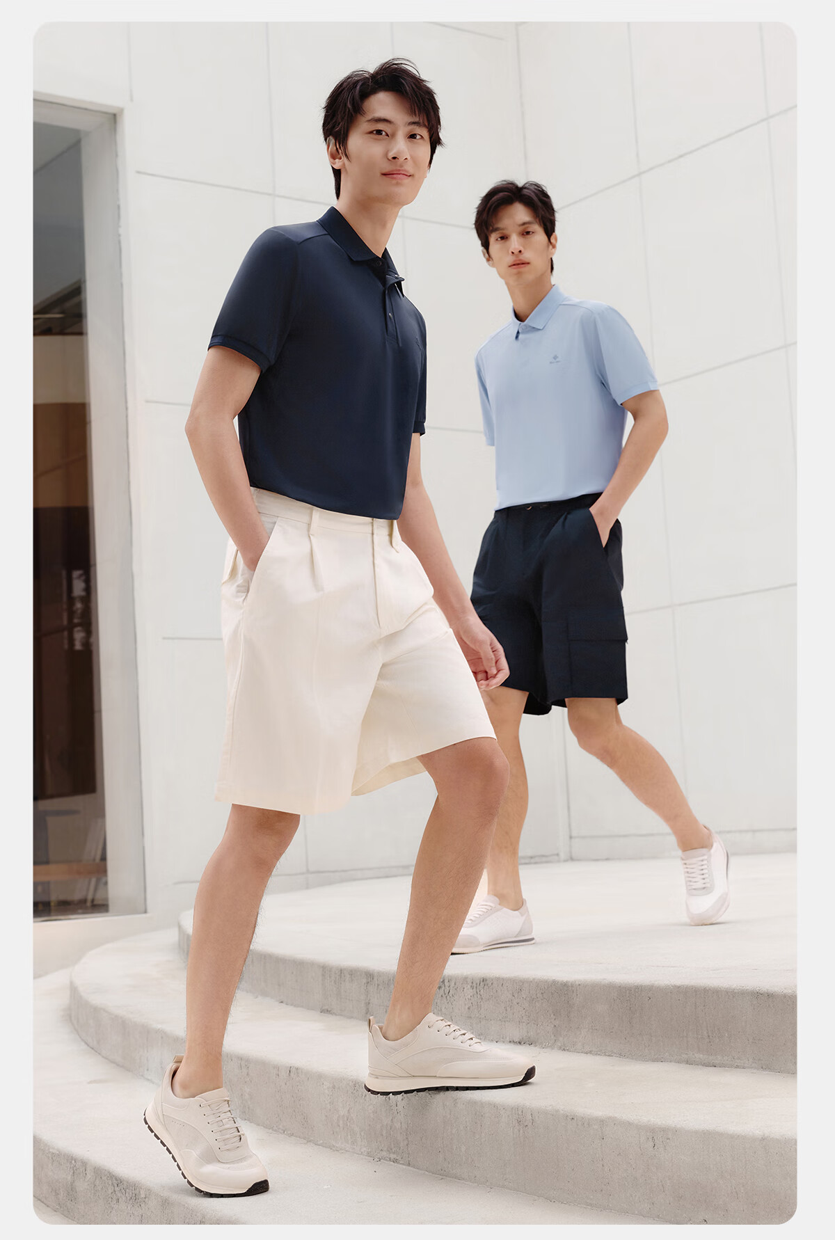 Hodo Ice Skin Ice Silk Short Sleeve Polo Shirt Strong Cooling Antibacterial Stretch Collar T-Shirt 15