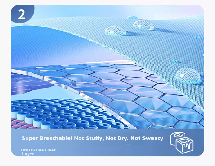 Miiow Negative Ion Ice Silk Cooling Mat Summer 1.8m Home Ice Silk Bed Sheet Summer Suitable for Sleeping Naked Machine Washable 180*200cm 3