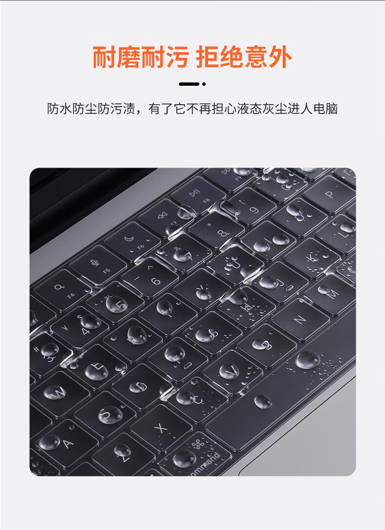 ECOLA Zhan66 7th Gen 16-inch Core/Ryzen Keyboard Film Zhan99 2024 Laptop Keyboard Protector TPU Ultra-thin Transparent Waterproof Dust Cover EH028 3