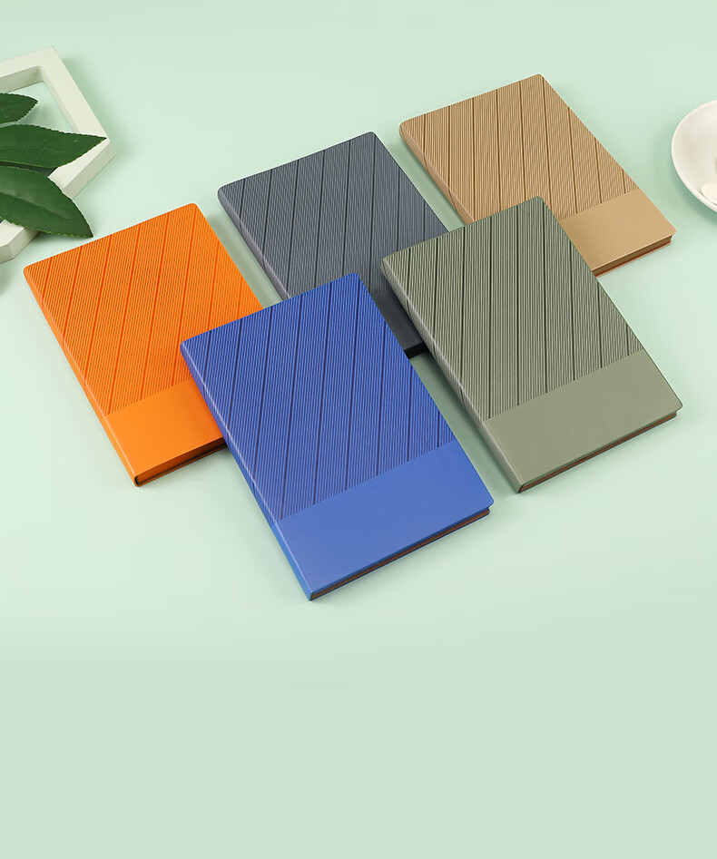 Zhongjian Stationery A5 Notebook Fashion Simple Thickened Student Customizable Orange 19
