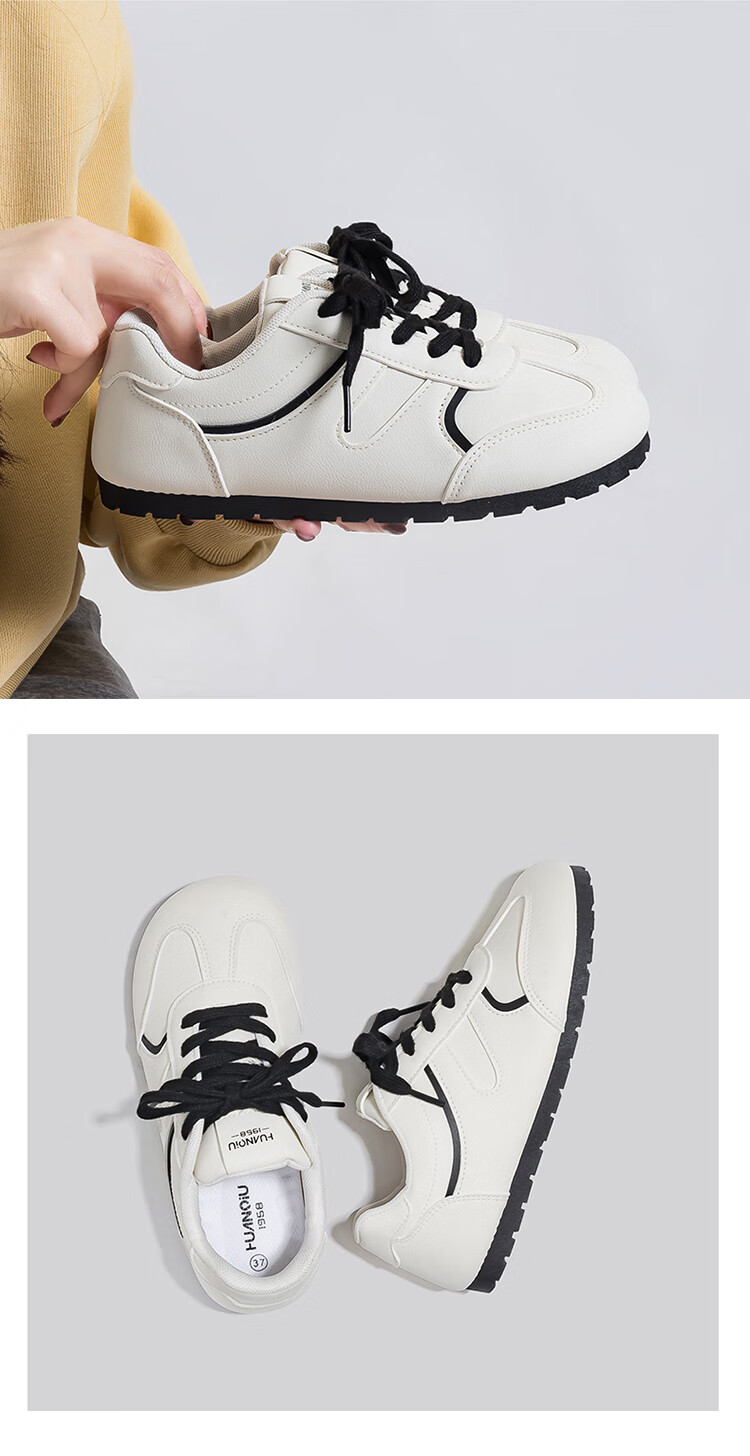 Global Puff De Xun Women's Shoes 2026 New Spring Breathable Student Soft Sole Casual Sports Sneakers for Women 5