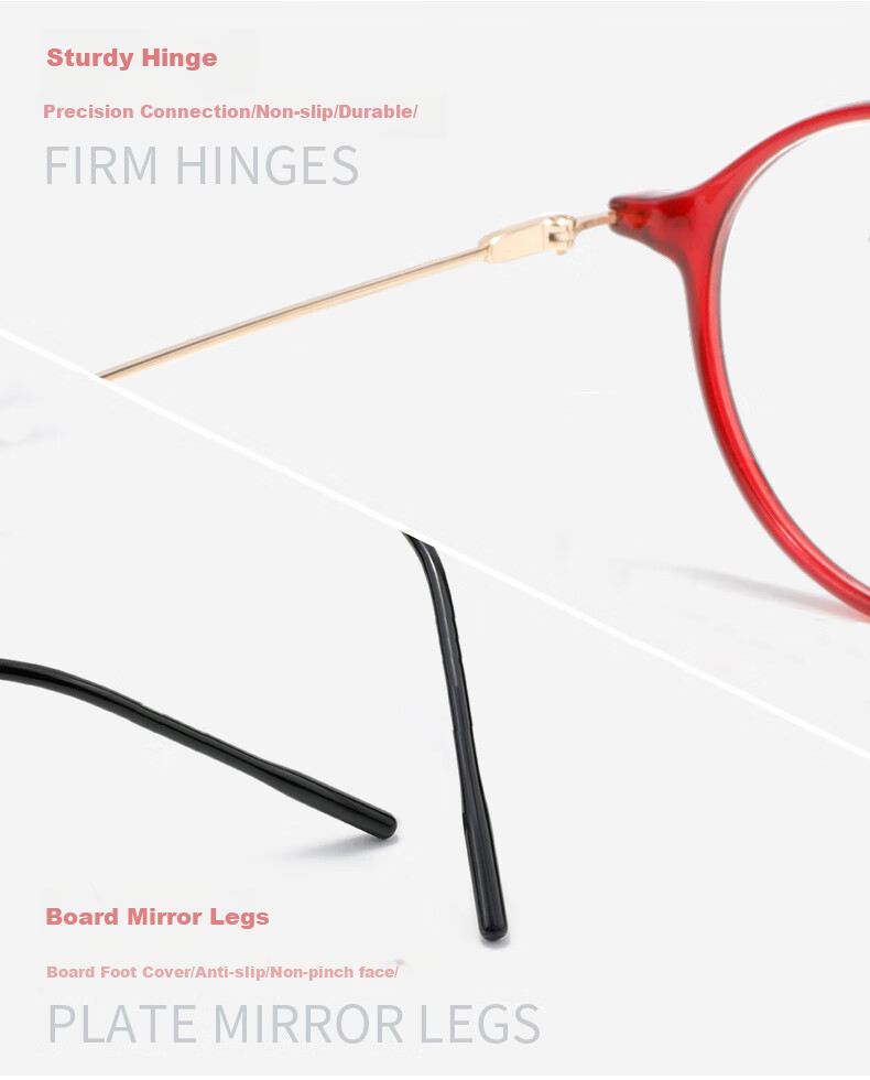 Nianqingtai Fashion Reading Glasses with Blue Light Protection, Ultra-Light Imported High-Definition Women's Reading Glasses 8048+350 Degrees 10