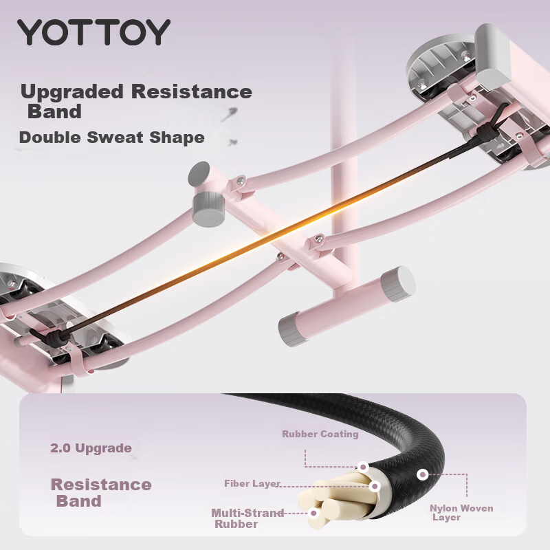 Yottoy Ski Machine Pelvic Trainer Leg Slimming Device Postpartum Women's Thigh Exercise Leg Press Machine