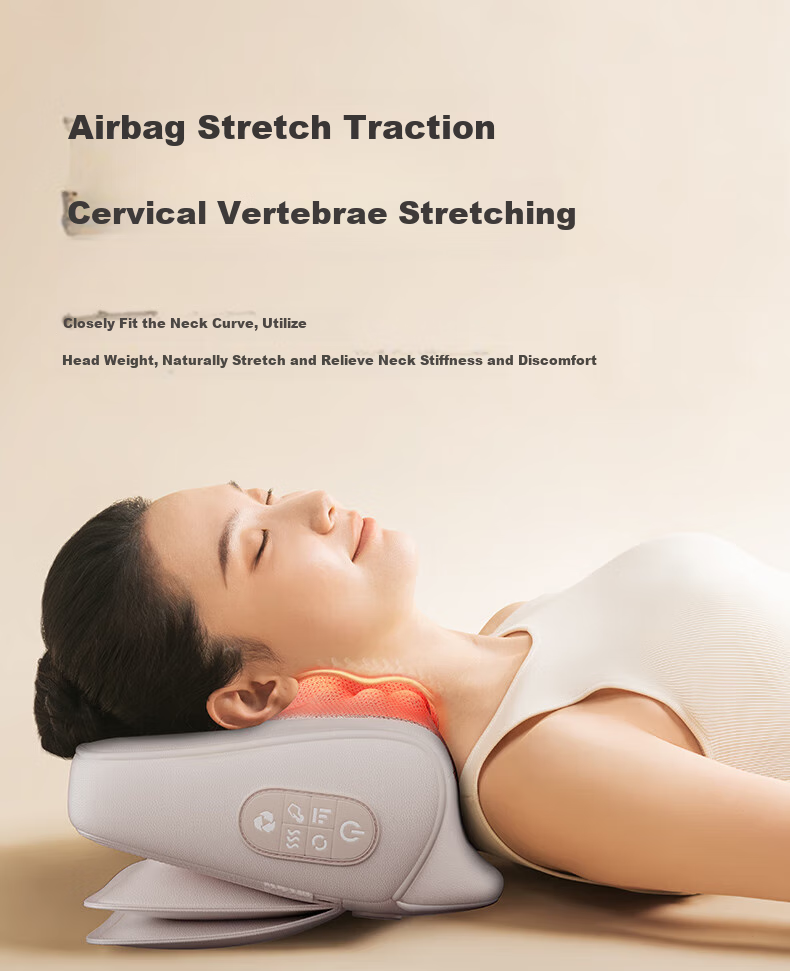 AUX Cervical Massager 4332 (Rechargeable Gift Box Set), Back And Neck Massage Device Pillow, Shoulder And Neck Pain Relief Tool, Mid-Autumn Festival Gift 11