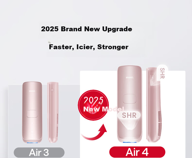 Ulike Air4 Sapphire Ice Point Hair Removal Device, Beard Trimmer, Shaver, Beauty Instrument, Birthday Gift, Present for Girlfriend 2