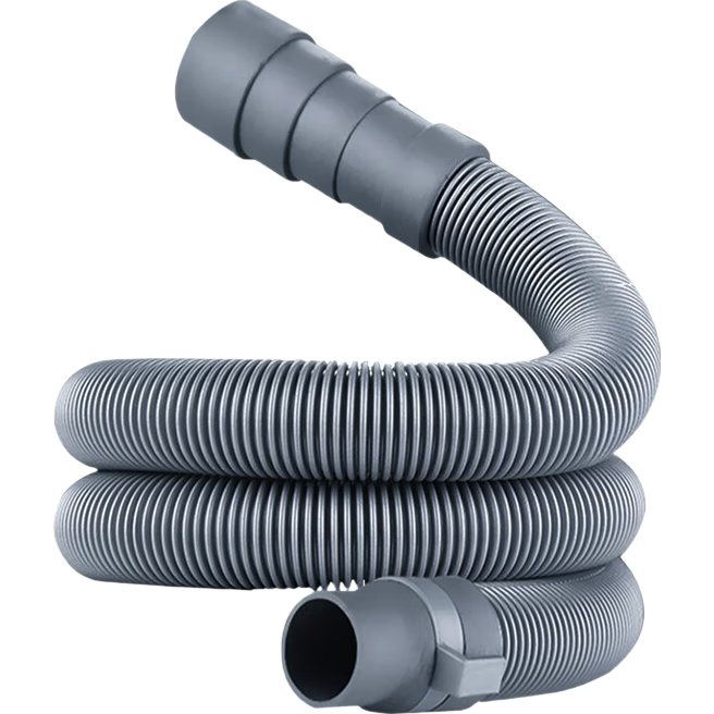 Beishi Washing Machine Drain Hose, Multi-Diameter with Clamp, Universal for Automatic Drum And Impeller Washing Machines, Drainage Pipe Extension Hose, 4M Length