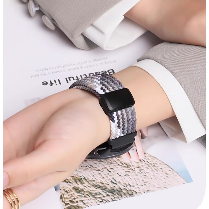 Shishan Compatible with Xiaomi Watch S5/5/S4/S3/S2/S1 Strap, Xiaomi Watch Band S1Pro/color2 Sport Edition Strap, Magnetic Nylon Braided Band, Camouflage