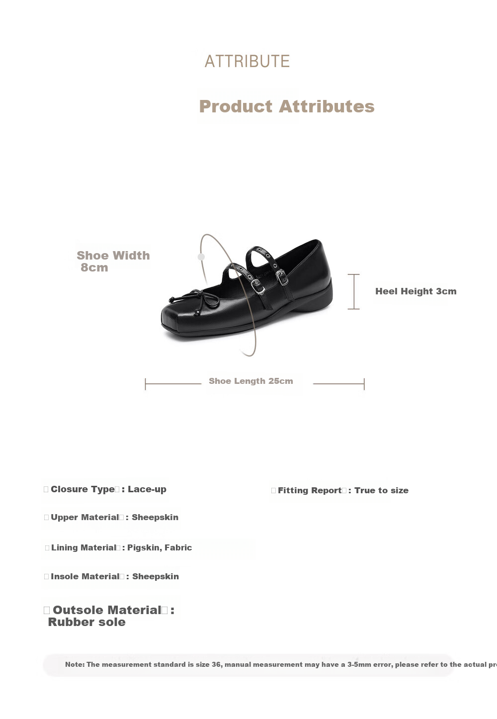 STACCATO Blogger Recommended Spring 2026 Yuguang Ballet Mary Jane Shoes, Ballet Flats S6821AQ6, Moonlight White, Size 37 5