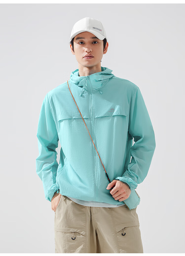 Pioneer Camp Suzaku Men's Summer Outdoor Lightweight Sun Protection Jacket Loose Hooded Coat UV Protection UPF50+ 17