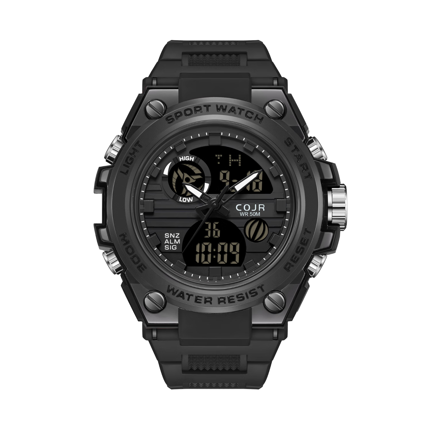 COJR Sports Digital Watch for Teens Shockproof Military Enlistment Watch for Soldiers High School Student Watch