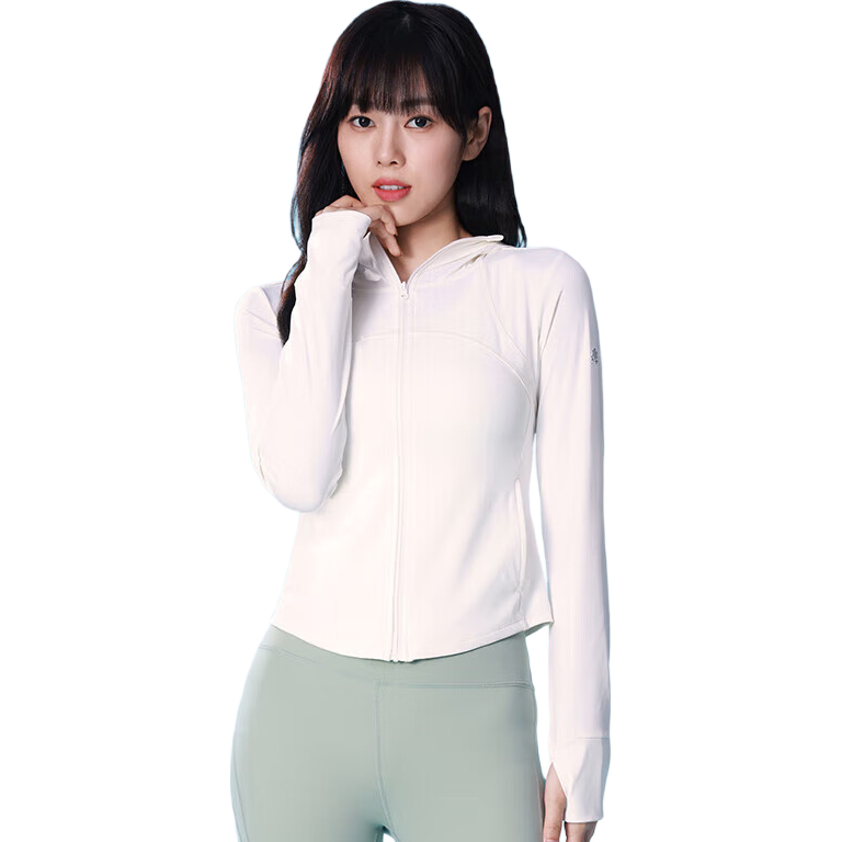 CAMEL Slim Sun Protection Clothing for Women, UV-Resistant Breathable Ice-Cool Sun Protection Garment [Camellia Series] A24BAEO190