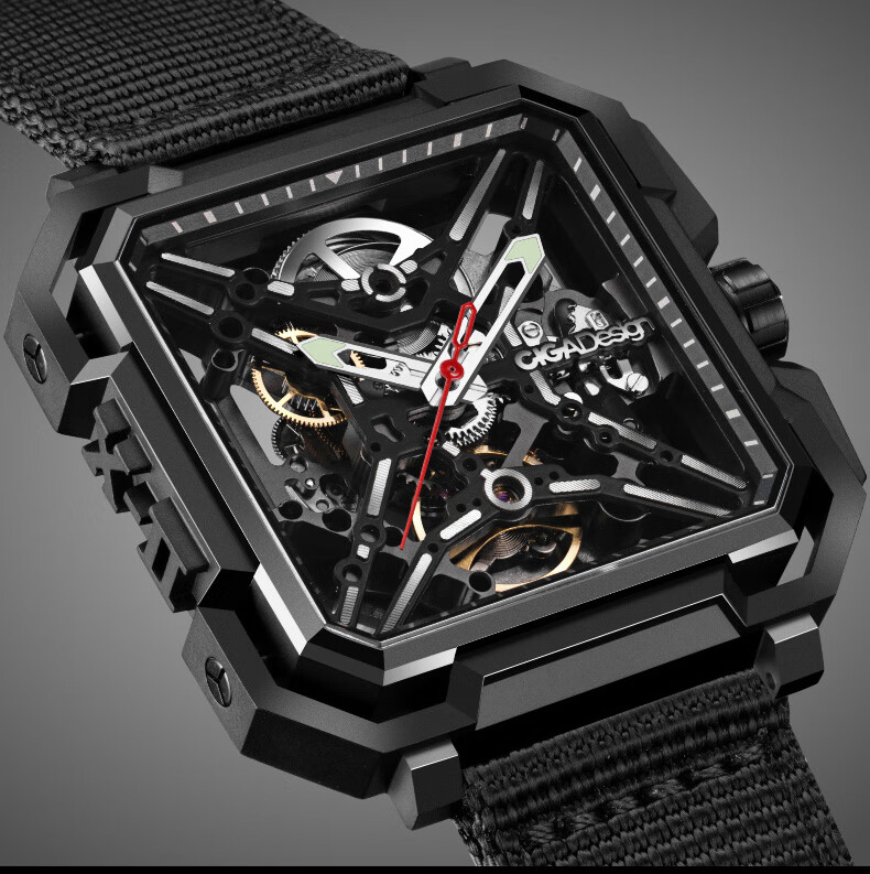 CIGA Design X Series Matrix Full Skeleton Mechanical Watch Fashion Trendy Timepiece Christmas Gift 9