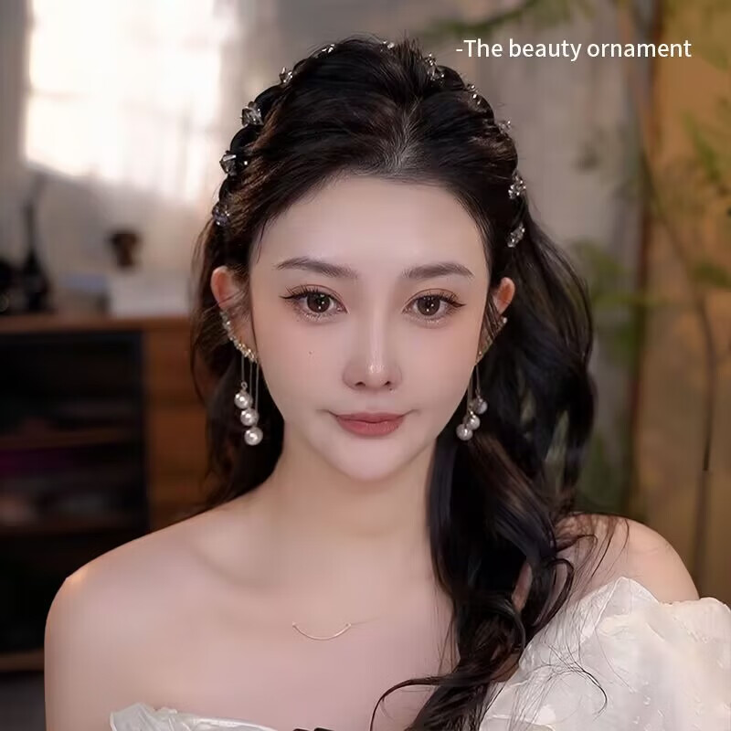 Huangjiama Headband for Women, Elegant Hair Accessory for Going Out, High Crown Headband, Stylish Internet Celebrity Paris Princess Hairpin, Face-Washing Specific 1