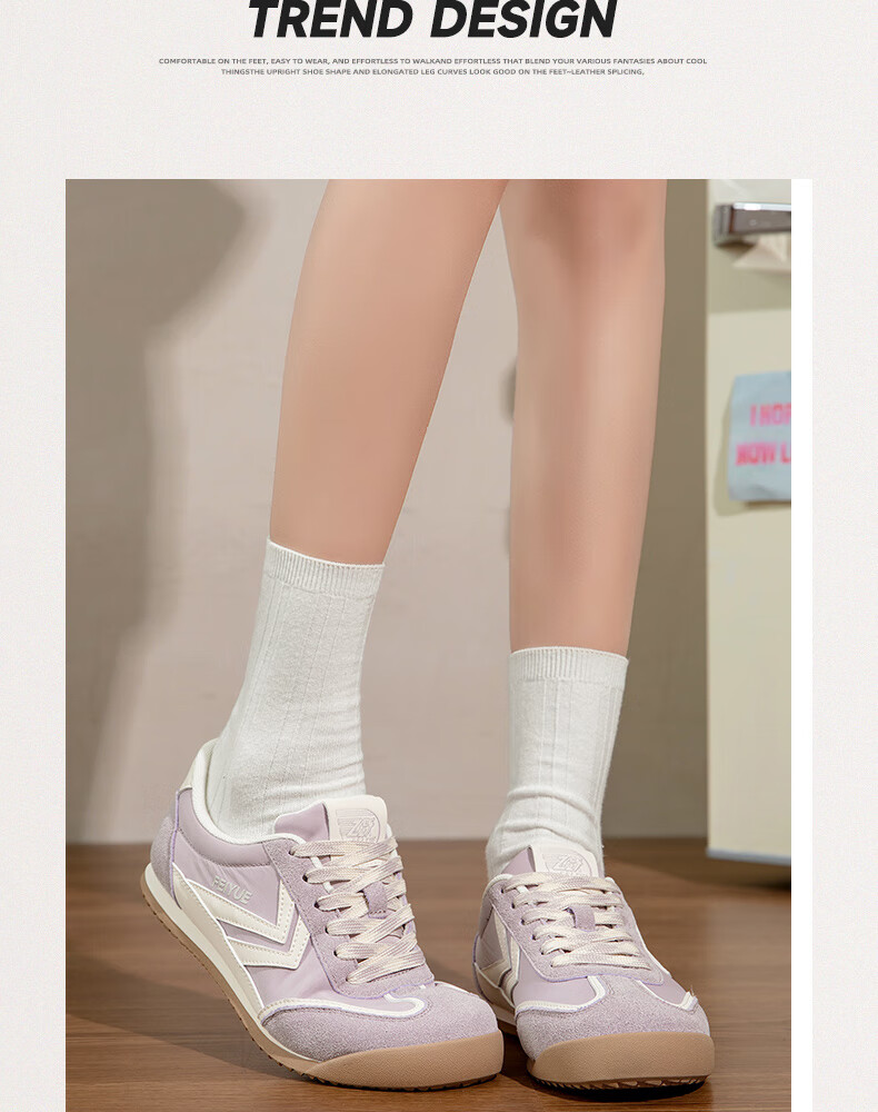 Feiyue Official Women's Sneakers 2026 Spring New Casual Breathable Shoes Pink Beige Size 38 17