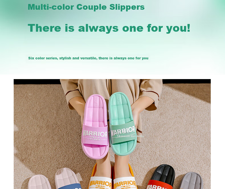 Huili Ins Style Couple's Wearable Inward And Outward Slip-On, Comfortable Non-Slip Air Cushion Soft Elastic Breathable Thick-Soled Sandals for Women HL01852 Light Green Size 40 4