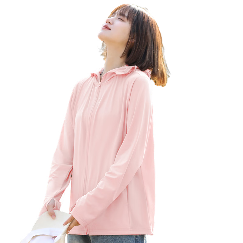 Warrior Women's Ice Silk Sunscreen Jacket Summer 2026 New Quick-Dry Cooling Large Brim Hooded Coat Stylish Sun Protection Shirt