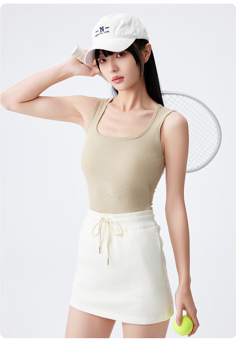 Ordifen Women's Camisole Tank Top, No Bra Needed, One-Piece Undershirt, Conceals Side Boob, Prevents Wardrobe Malfunction, 7A Antibacterial Inner Layer, 2025 New Style 10